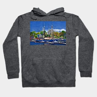 Springtime In The Harbor Hoodie